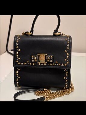 Ferragamo Vara Studded Bag
